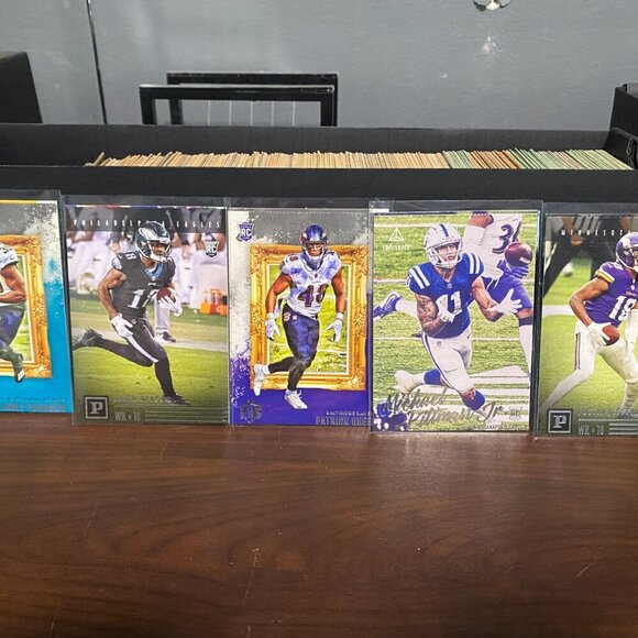 MISSCUT ROOKIE CARD ERROR LOT 2020 PANINI CHRONICLES - Justin Jefferson, Queen - Picture 3 of 10